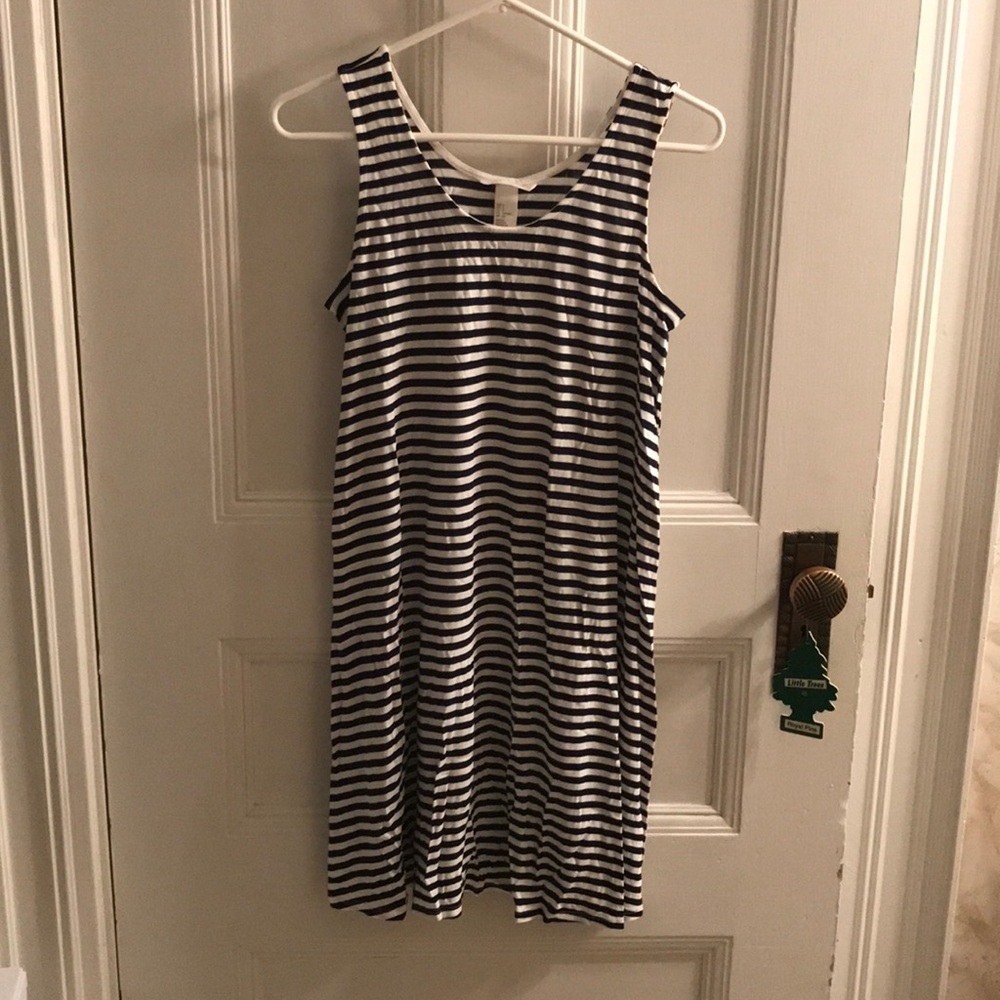 A-line Jersey Sleeveless Dress